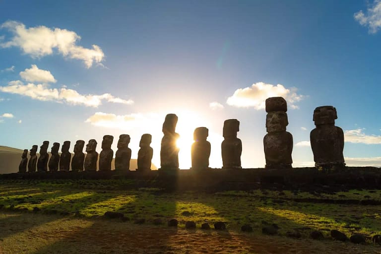 easter island moat statues latin excursions