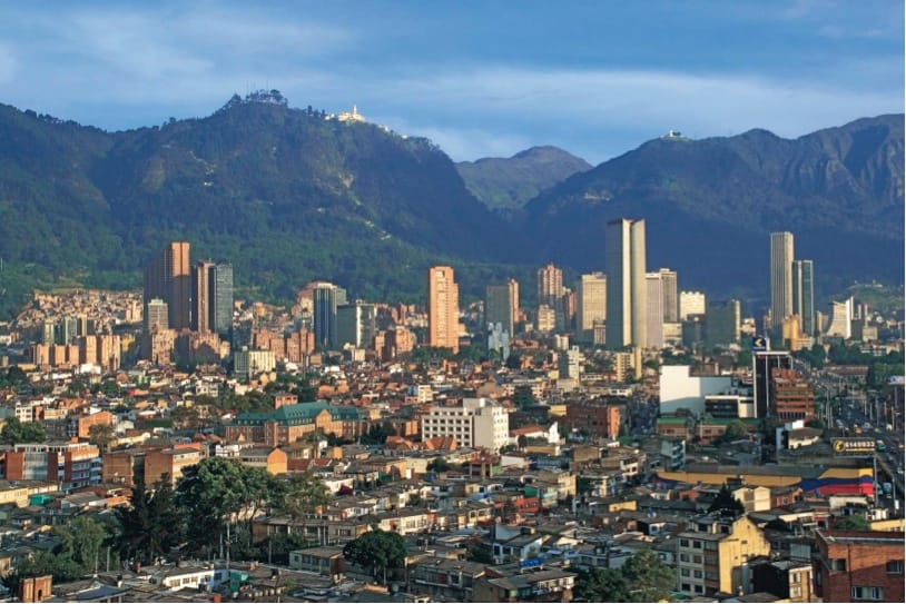 Bogota air view - Latin Excursions
